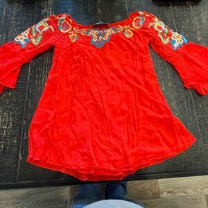 Vintage Collection (Boutique Brand) Embroidered Tunic